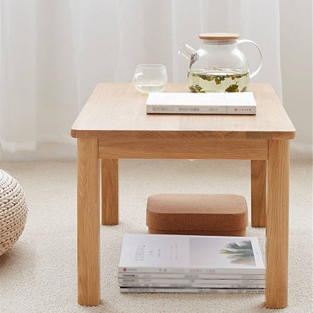 PPS Oak : Bàn Sofa, Bàn Coffee Gỗ Sồi Nhỏ - 1 Tầng 